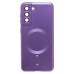 Чехол-накладка для Samsung G991 Galaxy S21 (сиреневый) - SM020 Matte SafeMag