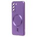 Чехол-накладка для Samsung G991 Galaxy S21 (сиреневый) - SM020 Matte SafeMag