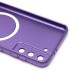 Чехол-накладка для Samsung G991 Galaxy S21 (сиреневый) - SM020 Matte SafeMag