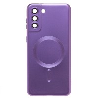 Чехол-накладка для Samsung G996 Galaxy S21+ (сиреневый) - SM020 Matte SafeMag