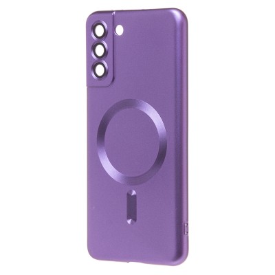 Чехол-накладка для Samsung G996 Galaxy S21+ (сиреневый) - SM020 Matte SafeMag