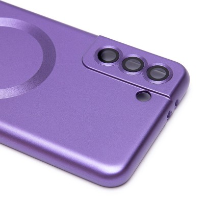 Чехол-накладка для Samsung G996 Galaxy S21+ (сиреневый) - SM020 Matte SafeMag