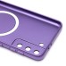 Чехол-накладка для Samsung G996 Galaxy S21+ (сиреневый) - SM020 Matte SafeMag