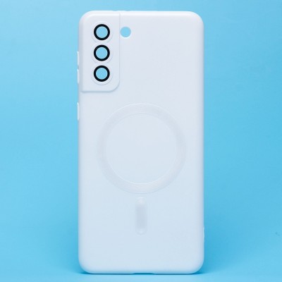 Чехол-накладка для Samsung G996 Galaxy S21+ (белый) - SM020 Matte SafeMag