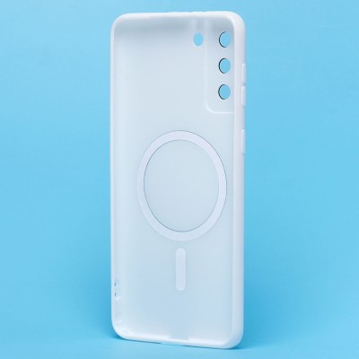 Чехол-накладка для Samsung G996 Galaxy S21+ (белый) - SM020 Matte SafeMag