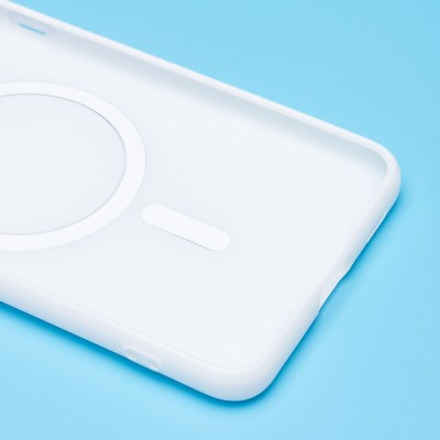 Чехол-накладка для Samsung G996 Galaxy S21+ (белый) - SM020 Matte SafeMag