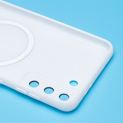 Чехол-накладка для Samsung G996 Galaxy S21+ (белый) - SM020 Matte SafeMag