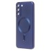 Чехол-накладка для Samsung S906 Galaxy S22+ (темно-синий) - SM020 Matte SafeMag