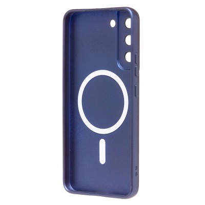 Чехол-накладка для Samsung S906 Galaxy S22+ (темно-синий) - SM020 Matte SafeMag