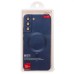 Чехол-накладка для Samsung S906 Galaxy S22+ (темно-синий) - SM020 Matte SafeMag