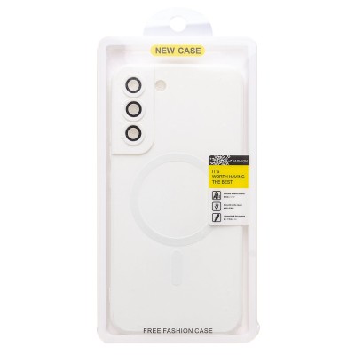 Чехол-накладка для Samsung S906 Galaxy S22+ (белый) - SM020 Matte SafeMag