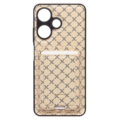 Чехол-накладка для Infinix Hot 30i (белый) - SM022 c картхолдером Чехол-накладка для Infinix Hot 30i (белый) - SM022 c картхолдером