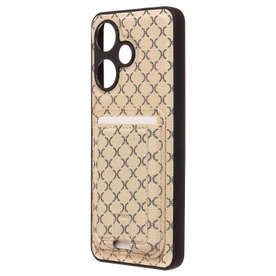 Чехол-накладка для Infinix Hot 30i (белый) - SM022 c картхолдером Чехол-накладка для Infinix Hot 30i (белый) - SM022 c картхолдером