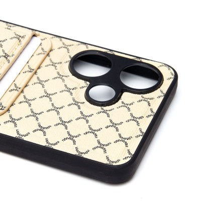 Чехол-накладка для Infinix Hot 30i (белый) - SM022 c картхолдером Чехол-накладка для Infinix Hot 30i (белый) - SM022 c картхолдером