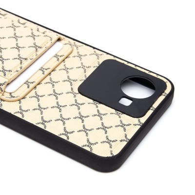 Чехол-накладка для Realme C30 (белый) - SM022 c картхолдером Чехол-накладка для Realme C30 (белый) - SM022 c картхолдером