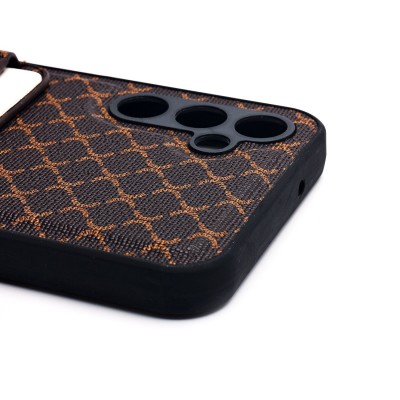 Чехол-накладка для Samsung Galaxy A14 4G (кофейный) - SM022 c картхолдером Чехол-накладка для Samsung Galaxy A14 4G (кофейный) - SM022 c картхолдером