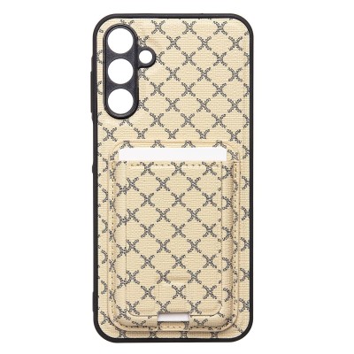 Чехол-накладка для Samsung Galaxy A15 5G (белый) - SM022 c картхолдером Чехол-накладка для Samsung Galaxy A15 5G (белый) - SM022 c картхолдером