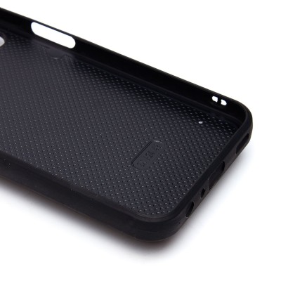 Чехол-накладка для Samsung Galaxy A24 4G (кофейный) - SM022 c картхолдером