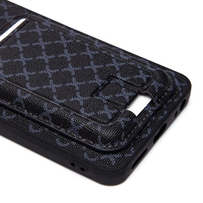 Чехол-накладка для Tecno Spark 20/Spark 20C (черный) - SM022 c картхолдером Чехол-накладка для Tecno Spark 20/Spark 20C (черный) - SM022 c картхолдером