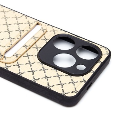 Чехол-накладка для Tecno Spark Go 2024 (белый) - SM022 c картхолдером