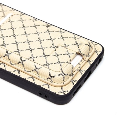 Чехол-накладка для Tecno Spark Go 2024 (белый) - SM022 c картхолдером