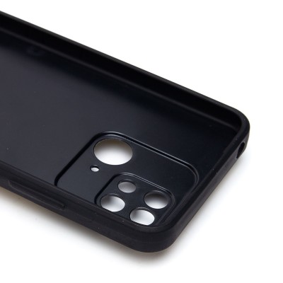 Чехол-накладка для Xiaomi Redmi 10C (белый) - SM022 c картхолдером