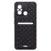 Чехол-накладка для Xiaomi Poco C55 (черный) - SM022 c картхолдером