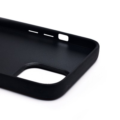 Чехол-накладка для Apple iPhone 12 Pro Max (черный) - SM022 SafeMag c картхолдером
