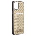 Чехол-накладка для Apple iPhone 12 Pro Max (белый) - SM022 SafeMag c картхолдером