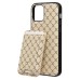 Чехол-накладка для Apple iPhone 12 (белый) - SM022 SafeMag c картхолдером