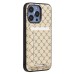 Чехол-накладка для Apple iPhone 13 Pro (белый) - SM022 SafeMag c картхолдером