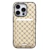Чехол-накладка для Apple iPhone 15 Pro (белый) - SM022 SafeMag c картхолдером