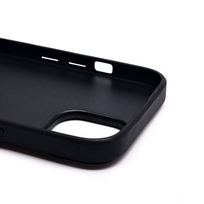Чехол-накладка для Apple iPhone 15 (белый) - SM022 SafeMag c картхолдером
