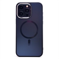 Чехол-накладка для Apple iPhone 15 Pro Max (галактический черный) - SM023 SafeMag