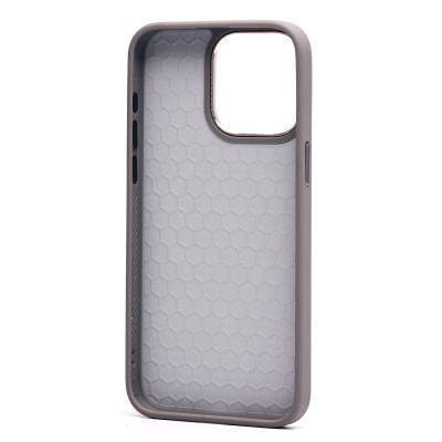 Чехол-накладка для Apple iPhone 15 Pro Max (титановое золото) - SM023 SafeMag