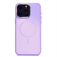 Чехол-накладка для Apple iPhone 15 Pro Max (светло-фиолетовый) - SM023 SafeMag