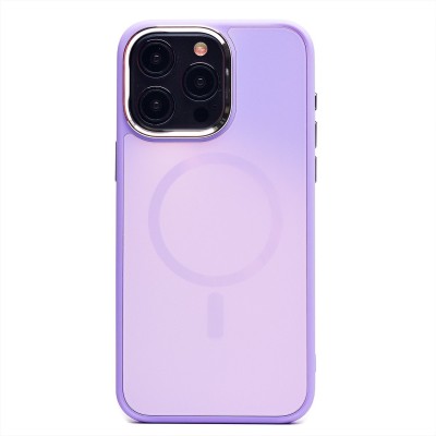 Чехол-накладка для Apple iPhone 15 Pro Max (светло-фиолетовый) - SM023 SafeMag