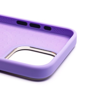 Чехол-накладка для Apple iPhone 15 Pro Max (светло-фиолетовый) - SM023 SafeMag