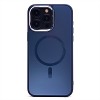 Чехол-накладка для Apple iPhone 15 Pro Max (ночной синий) - SM023 SafeMag