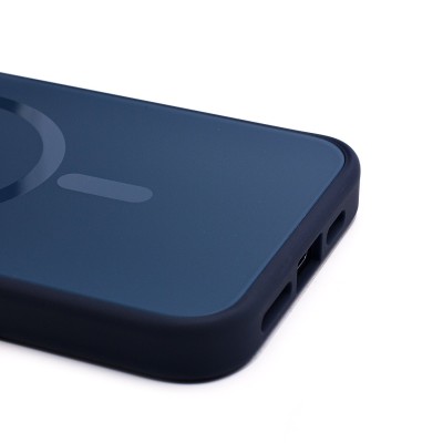 Чехол-накладка для Apple iPhone 15 Pro Max (ночной синий) - SM023 SafeMag