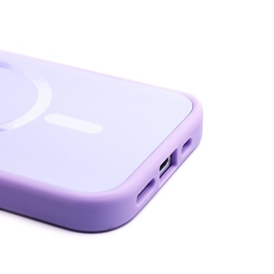 Чехол-накладка для Apple iPhone 15 Pro (светло-фиолетовый) - SM023 SafeMag
