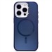 Чехол-накладка для Apple iPhone 15 Pro (ночной синий) - SM023 SafeMag