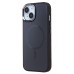Чехол-накладка для Apple iPhone 15 (галактический черный) - SM023 SafeMag