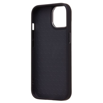Чехол-накладка для Apple iPhone 15 (галактический черный) - SM023 SafeMag