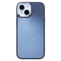 Чехол-накладка для Apple iPhone 15 (ночной синий) - SM023 SafeMag