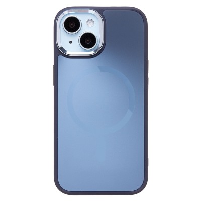 Чехол-накладка для Apple iPhone 15 (ночной синий) - SM023 SafeMag