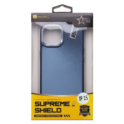 Чехол-накладка для Apple iPhone 15 (ночной синий) - SM023 SafeMag
