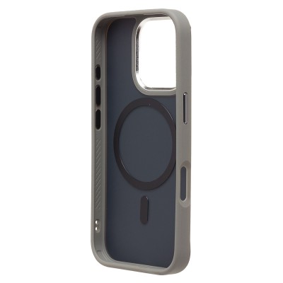 Чехол-накладка для Apple iPhone 16 Pro (титановое золото) - SM023 SafeMag