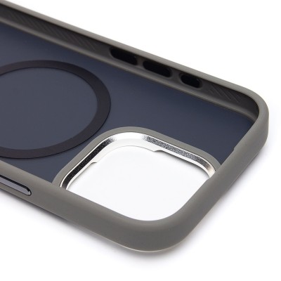 Чехол-накладка для Apple iPhone 16 Pro (титановое золото) - SM023 SafeMag