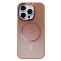 Чехол-накладка для Apple iPhone 16 Pro (розовое золото) - SM023 SafeMag Чехол-накладка для Apple iPhone 16 Pro (розовое золото) - SM023 SafeMag